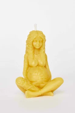 Accessories & Offerings^Christy Dawn Beeswax Candle Gaia