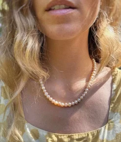Accessories & Offerings^Christy Dawn Pearl Necklace Iridescent