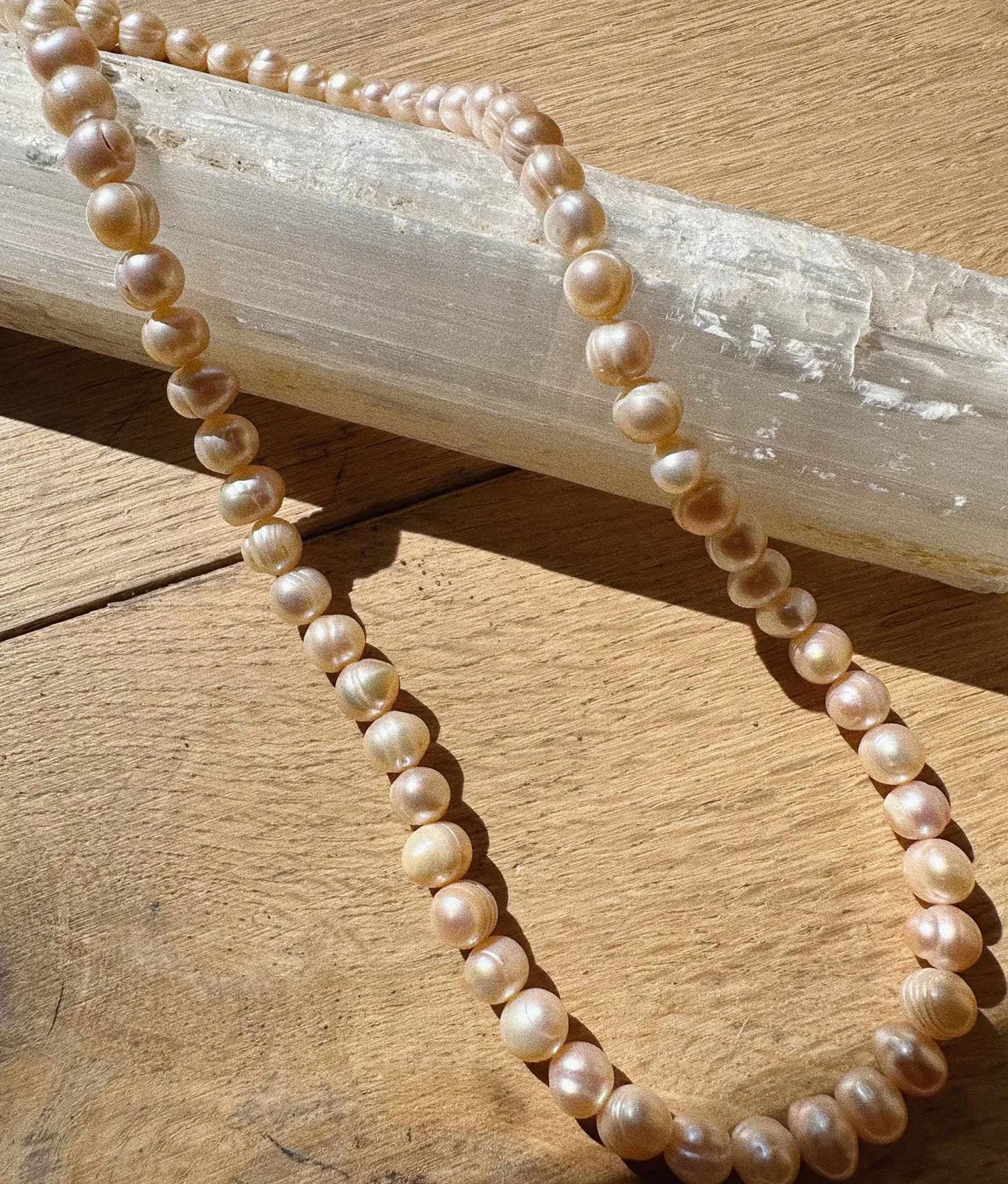 Accessories & Offerings^Christy Dawn Pearl Necklace Iridescent