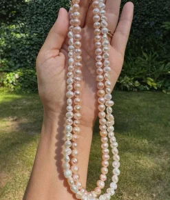Accessories & Offerings^Christy Dawn Pearl Necklace Iridescent