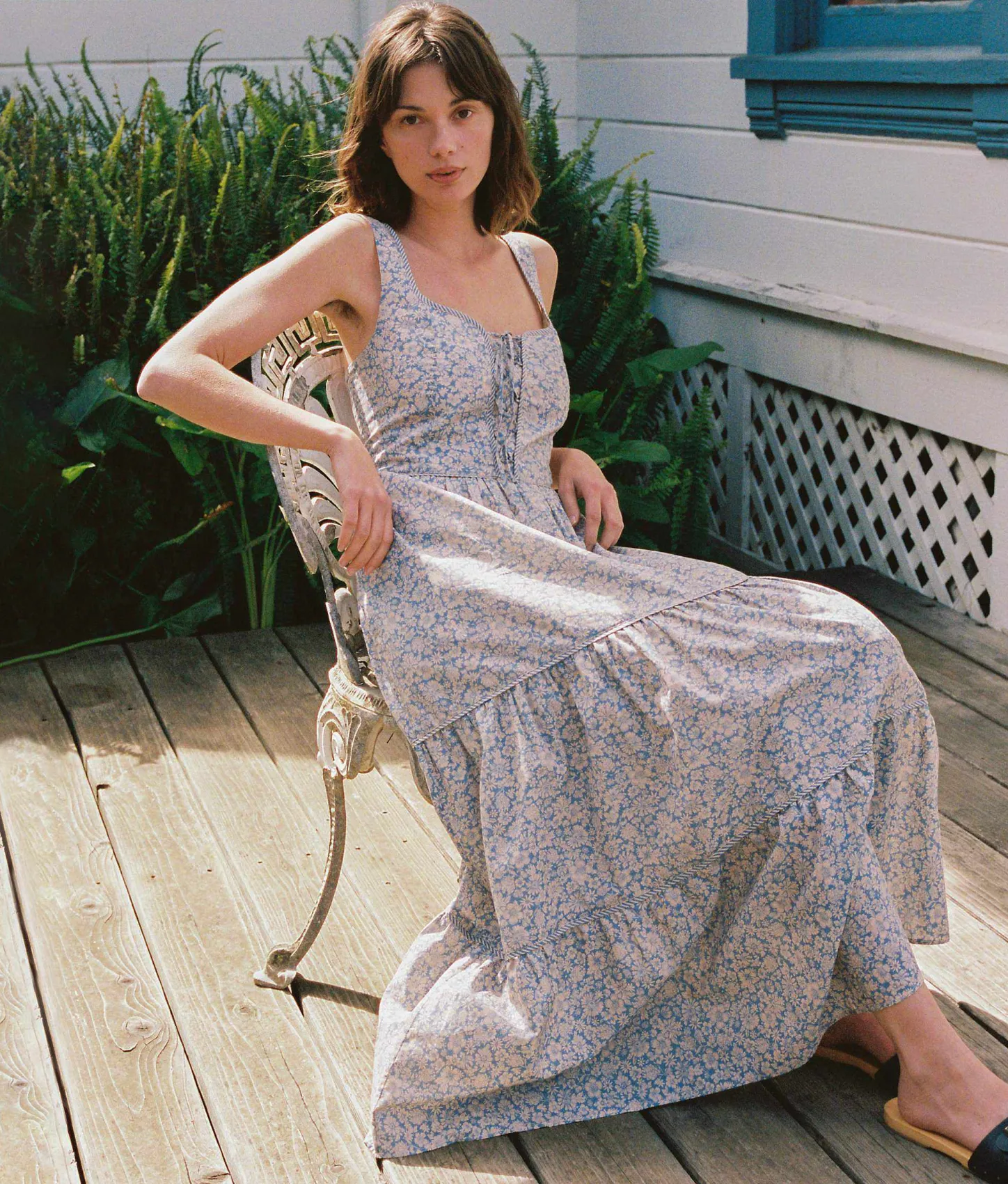 Dresses^Christy Dawn The Adele Dress Daisy Blue