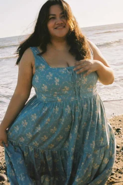 Extended Sizing^Christy Dawn The Adele Dress Extended Spruce Bouquet