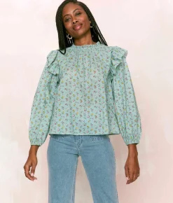 Dresses^Christy Dawn The Alexandra Top Fern Garden
