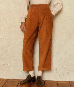 Dresses^Christy Dawn The Allison Pant Cognac Corduroy