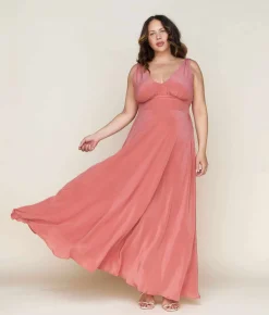 Dresses^Christy Dawn The Angelica Dress Dusty Rose Silk
