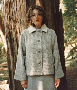 Jackets & Outerwear^Christy Dawn The Annika Jacket Mist Stripe