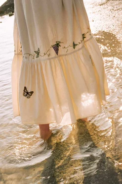 Dresses^Christy Dawn The Antonia Dress Ecru