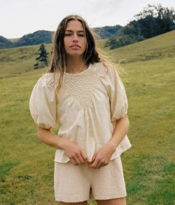 Dresses^Christy Dawn The Asha Blouse Sunflower Jaquard