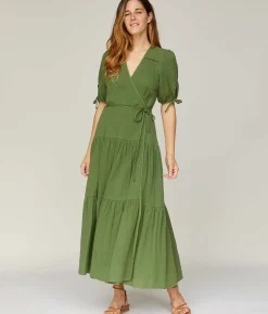 Dresses^Christy Dawn The Augusta Dress Forest Gauze