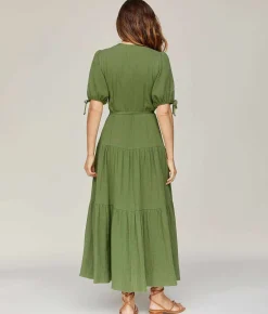 Dresses^Christy Dawn The Augusta Dress Forest Gauze