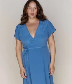 Dresses^Christy Dawn The Autumn Dress Ocean Silk