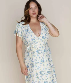Dresses^Christy Dawn The Autumn Dress Lilies In Bloom Silk