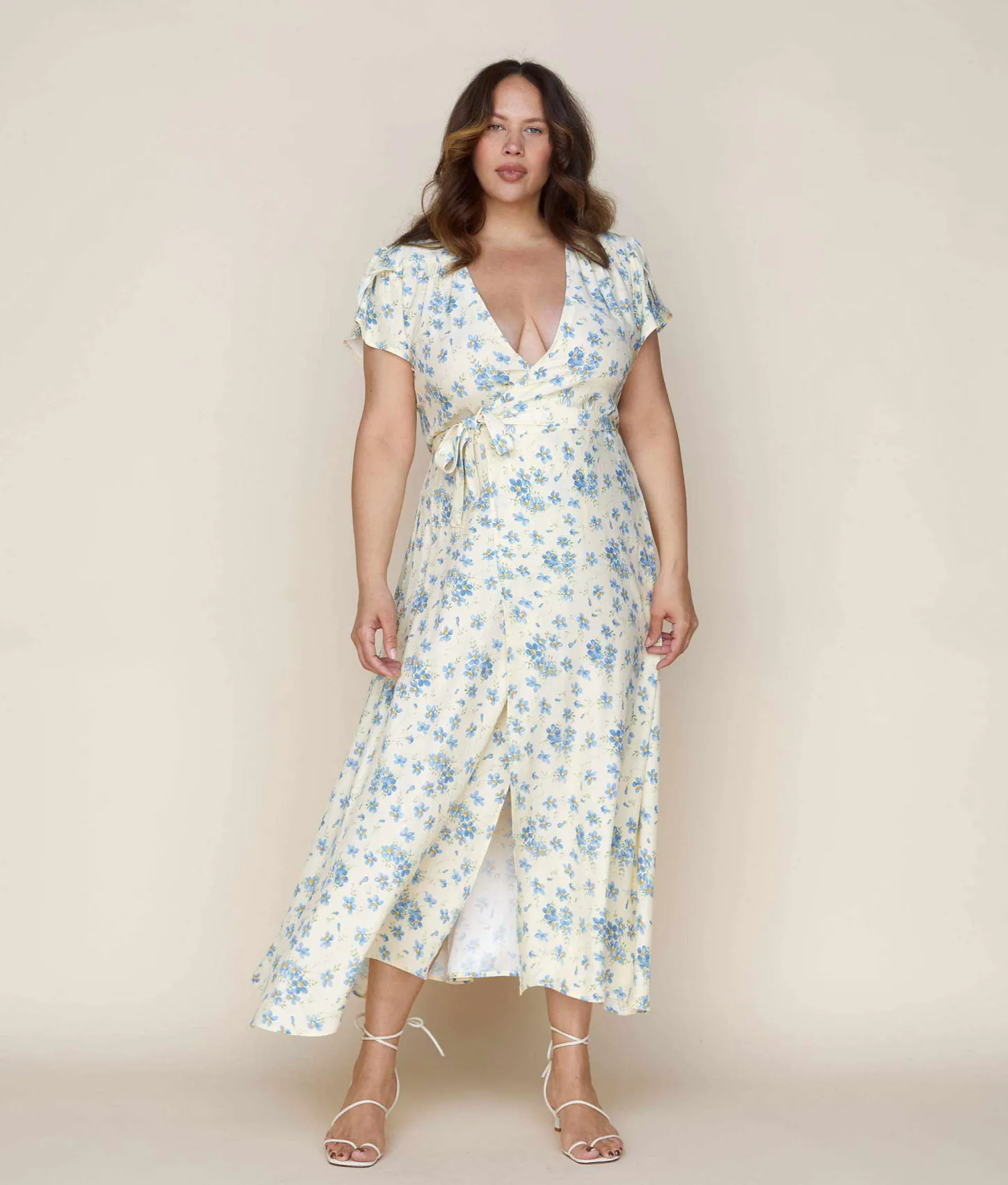 Dresses^Christy Dawn The Autumn Dress Lilies In Bloom Silk