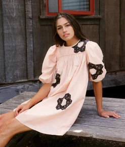 Dresses^Christy Dawn The Bella Dress Blush Patchwork