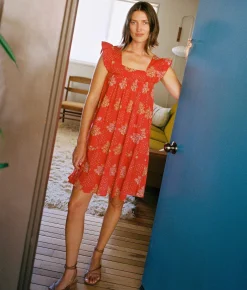 Dresses^Christy Dawn The Bennet Dress Crimson Bouquet