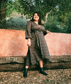 Dresses^Christy Dawn The Bergen Dress Extended Black Cosmos Floral