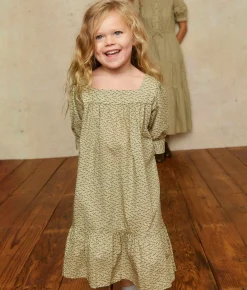 Dresses^Christy Dawn The Bianca Dress Kids Geo Ditsy Sage