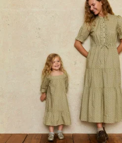 Dresses^Christy Dawn The Bianca Dress Kids Geo Ditsy Sage