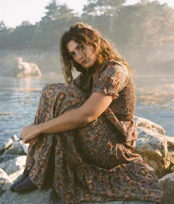 Dresses^Christy Dawn The Brooklyn Dress Plum Flora