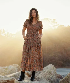 Dresses^Christy Dawn The Brooklyn Dress Plum Flora