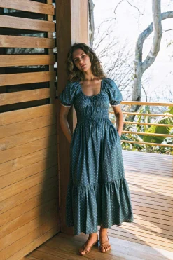 Dresses^Christy Dawn The Brynne Dress Essence Blue