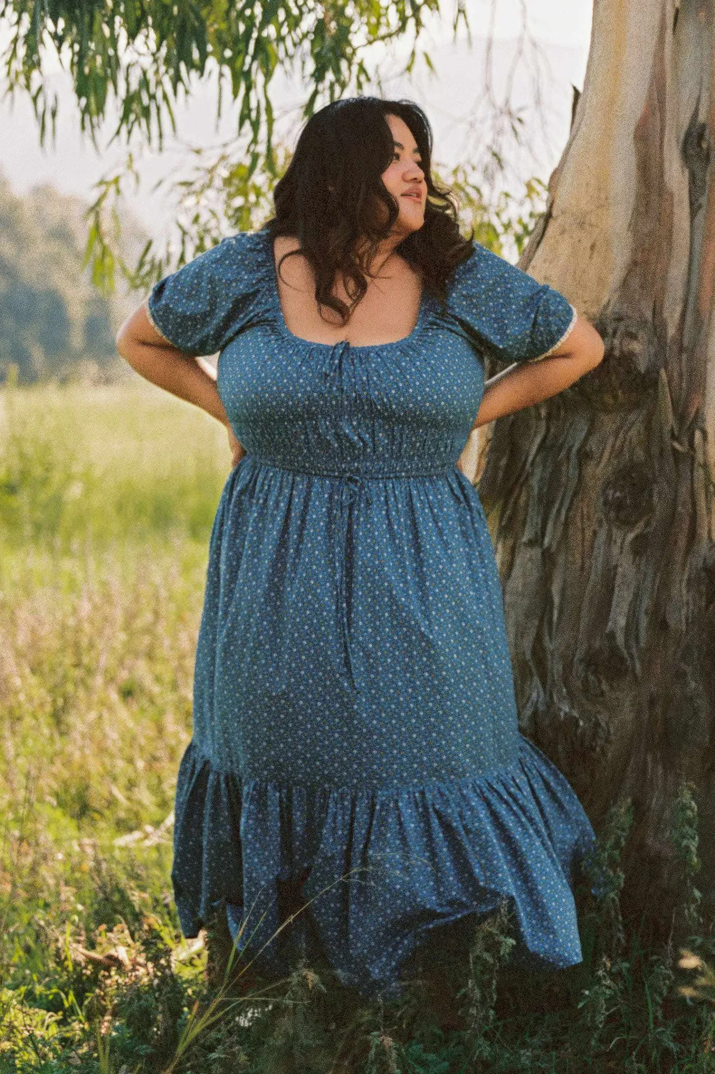 Dresses^Christy Dawn The Brynne Dress Extended Essence Blue
