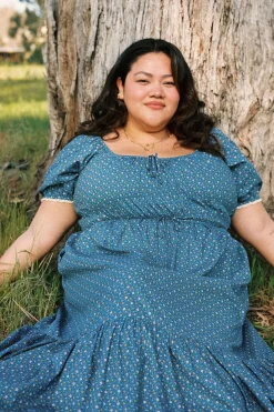 Dresses^Christy Dawn The Brynne Dress Extended Essence Blue