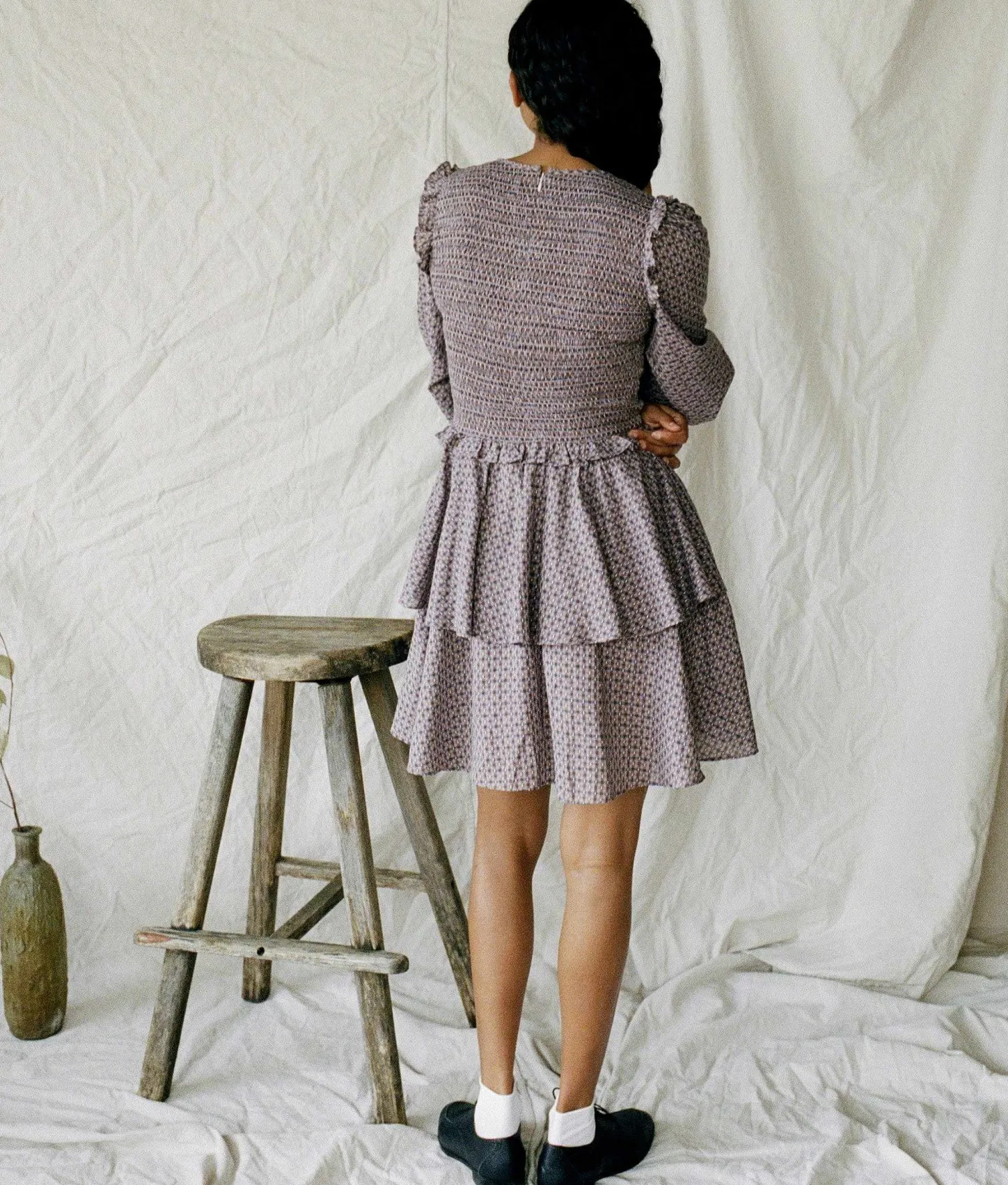 Dresses^Christy Dawn The Cecelie Dress Winter Garden Plaid