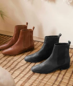 Footwear^Christy Dawn The Chelsea Boot Noir Leather