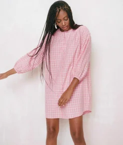 Dresses^Christy Dawn The Cheyene Dress Rose Basketweave