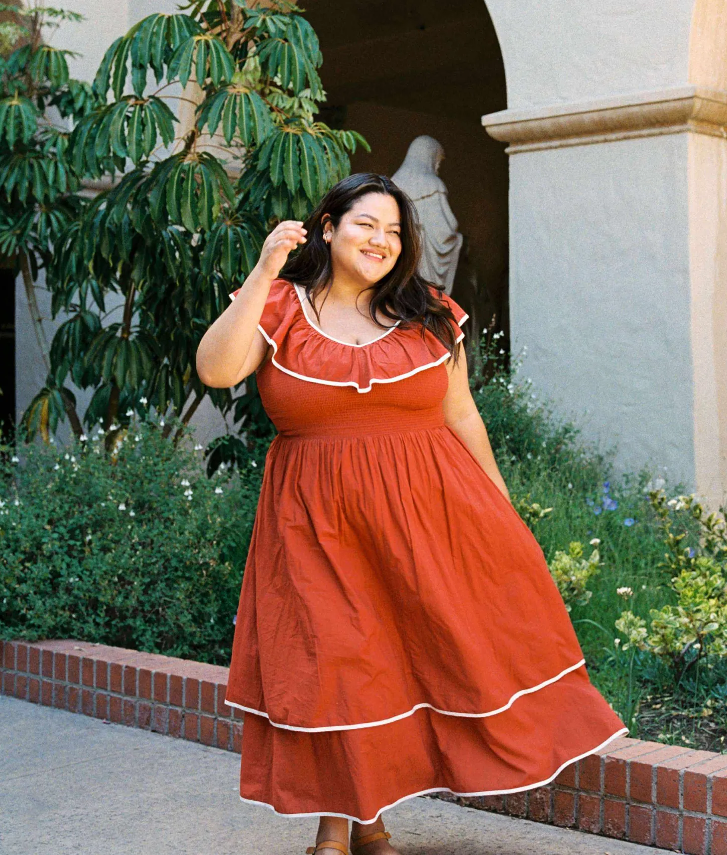 Dresses^Christy Dawn The Cierra Dress Extended Rojo Khadi