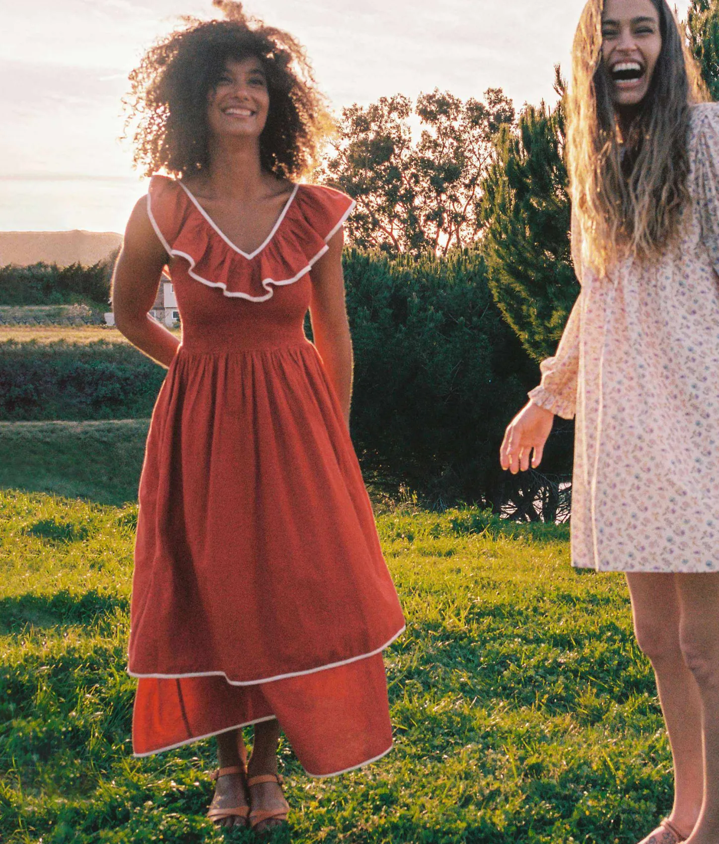 Dresses^Christy Dawn The Cierra Dress Petites Rojo Khadi
