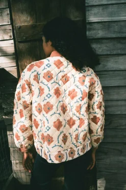 Jackets & Outerwear^Christy Dawn The Cleo Jacket Natural Oak Leaf