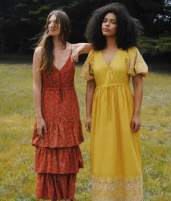 Dresses^Christy Dawn The Dahlia Dress Chamomile Embroider
