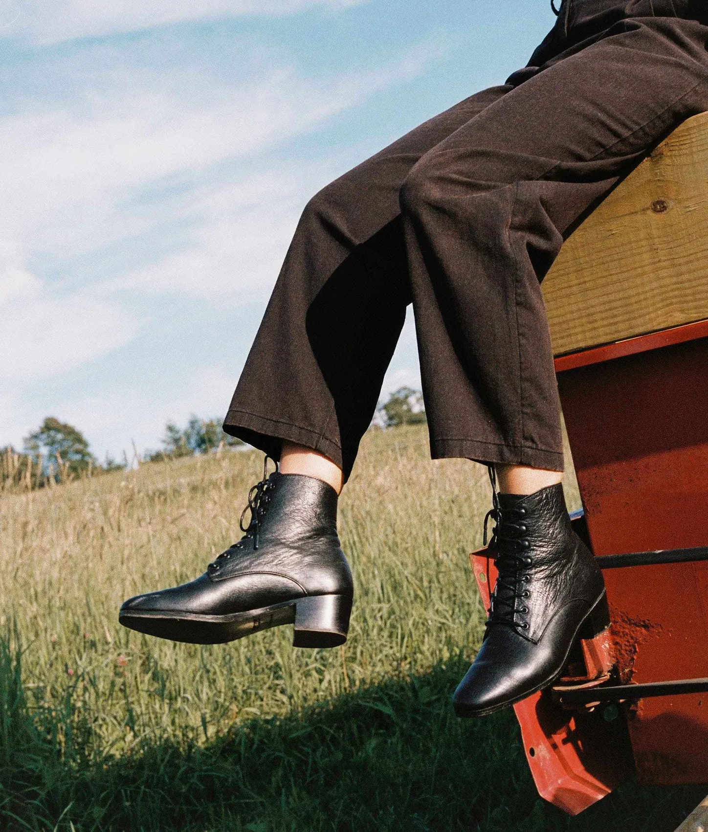 Footwear^Christy Dawn The Dawn Boot Noir Leather
