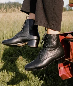 Footwear^Christy Dawn The Dawn Boot Noir Leather