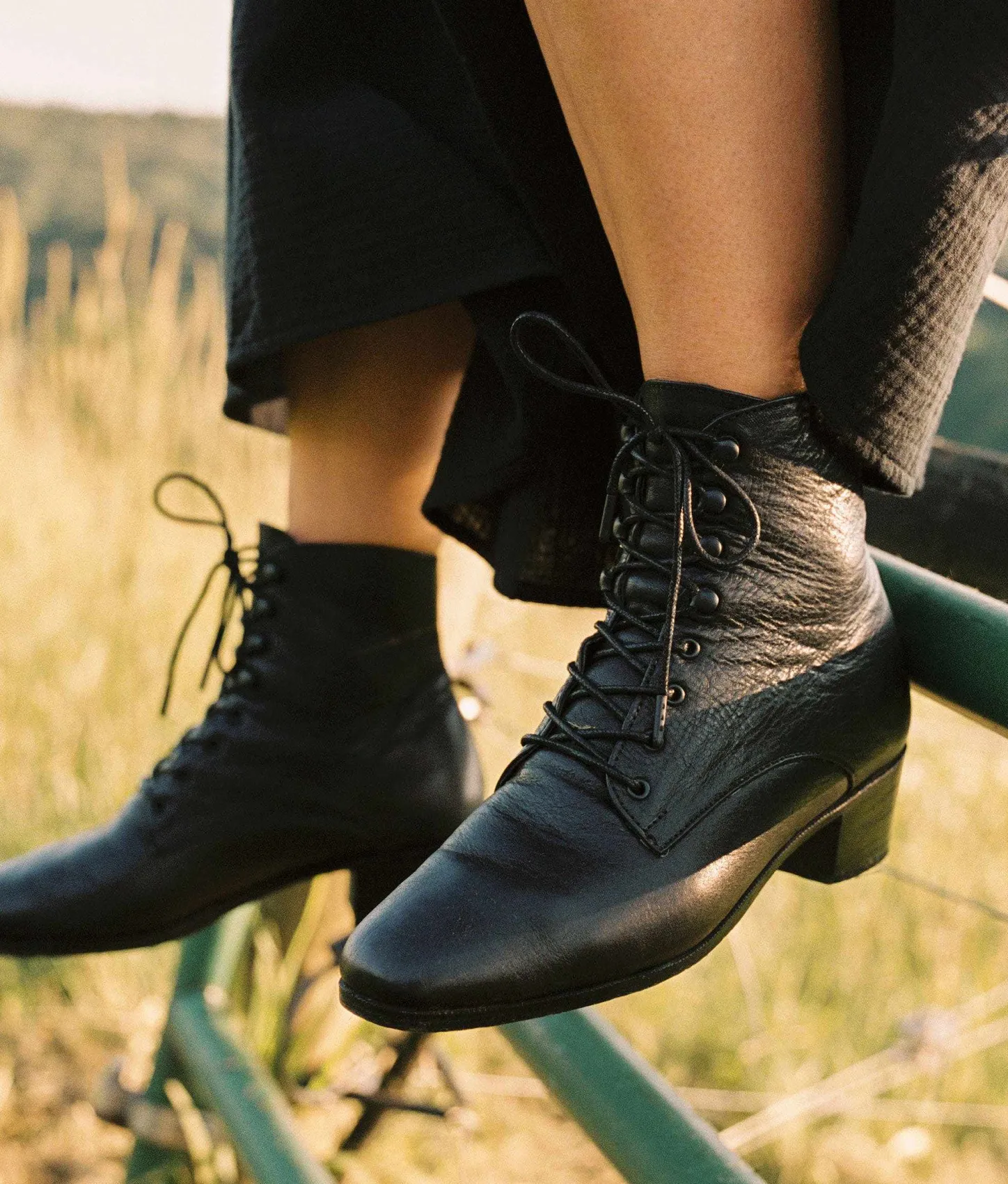 Footwear^Christy Dawn The Dawn Boot Noir Leather