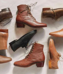 Footwear^Christy Dawn The Dawn Boot Walnut Leather