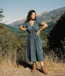 Dresses^Christy Dawn The Dawn Dress Navy Poppy