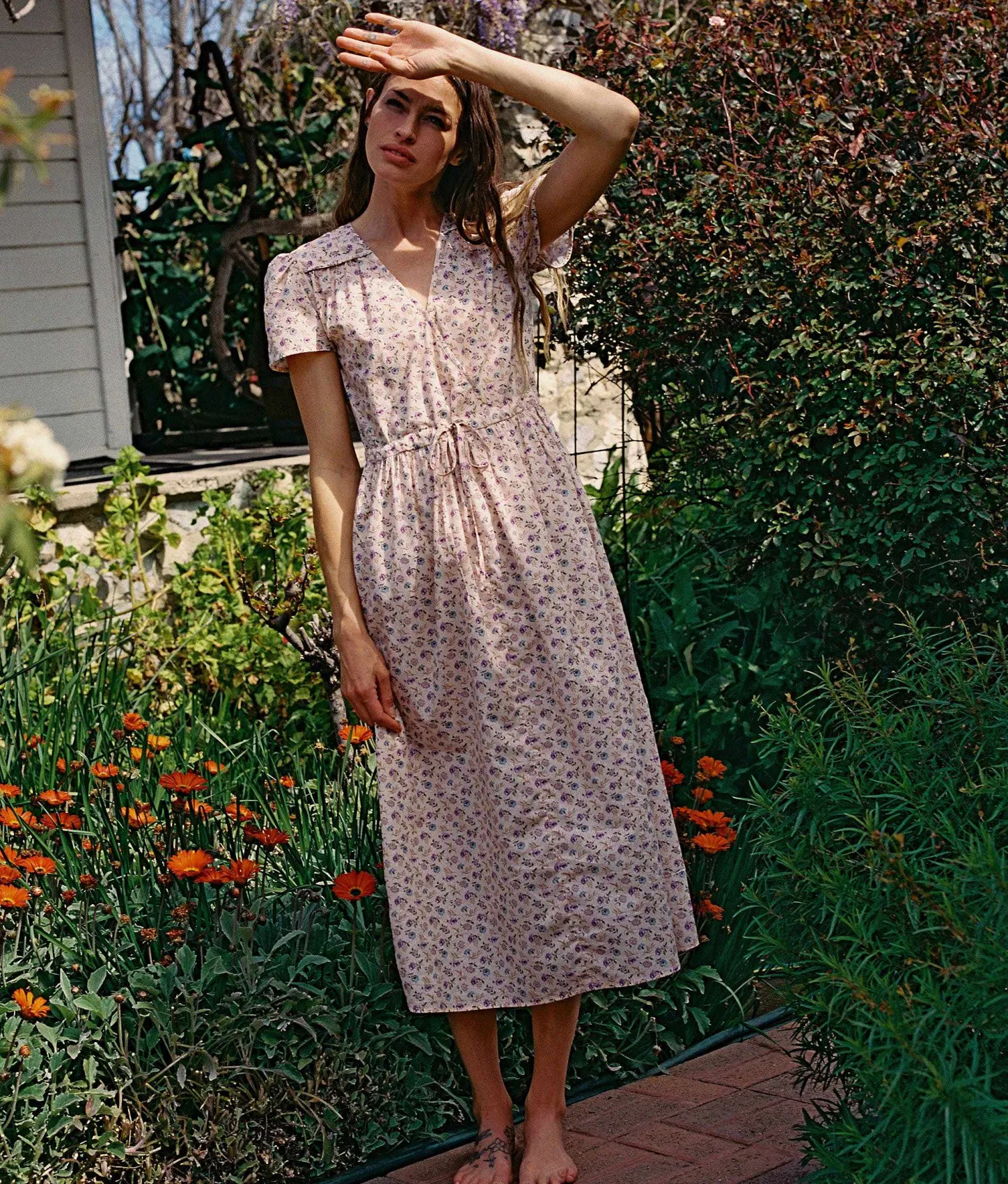 Dresses^Christy Dawn The Dawn Dress Oat Straw Cream
