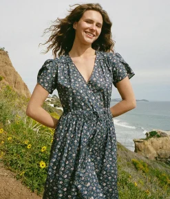 Dresses^Christy Dawn The Dawn Dress Oat Straw Blue