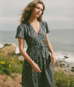 Dresses^Christy Dawn The Dawn Dress Oat Straw Blue