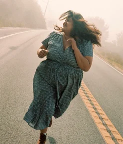 Extended Sizing^Christy Dawn The Dawn Dress Extended Aster Indigo