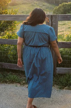 Extended Sizing^Christy Dawn The Dawn Dress Extended Essence Blue