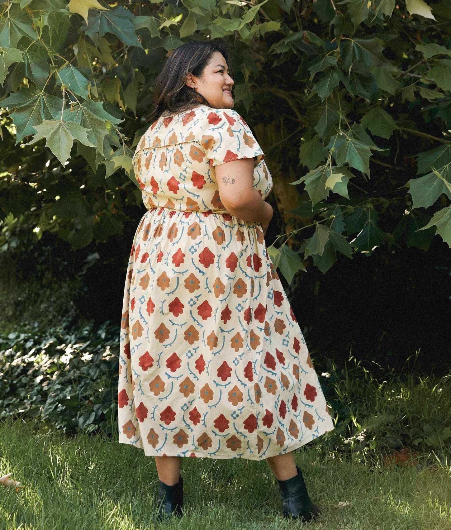 Extended Sizing^Christy Dawn The Dawn Dress Extended Oak Leaf