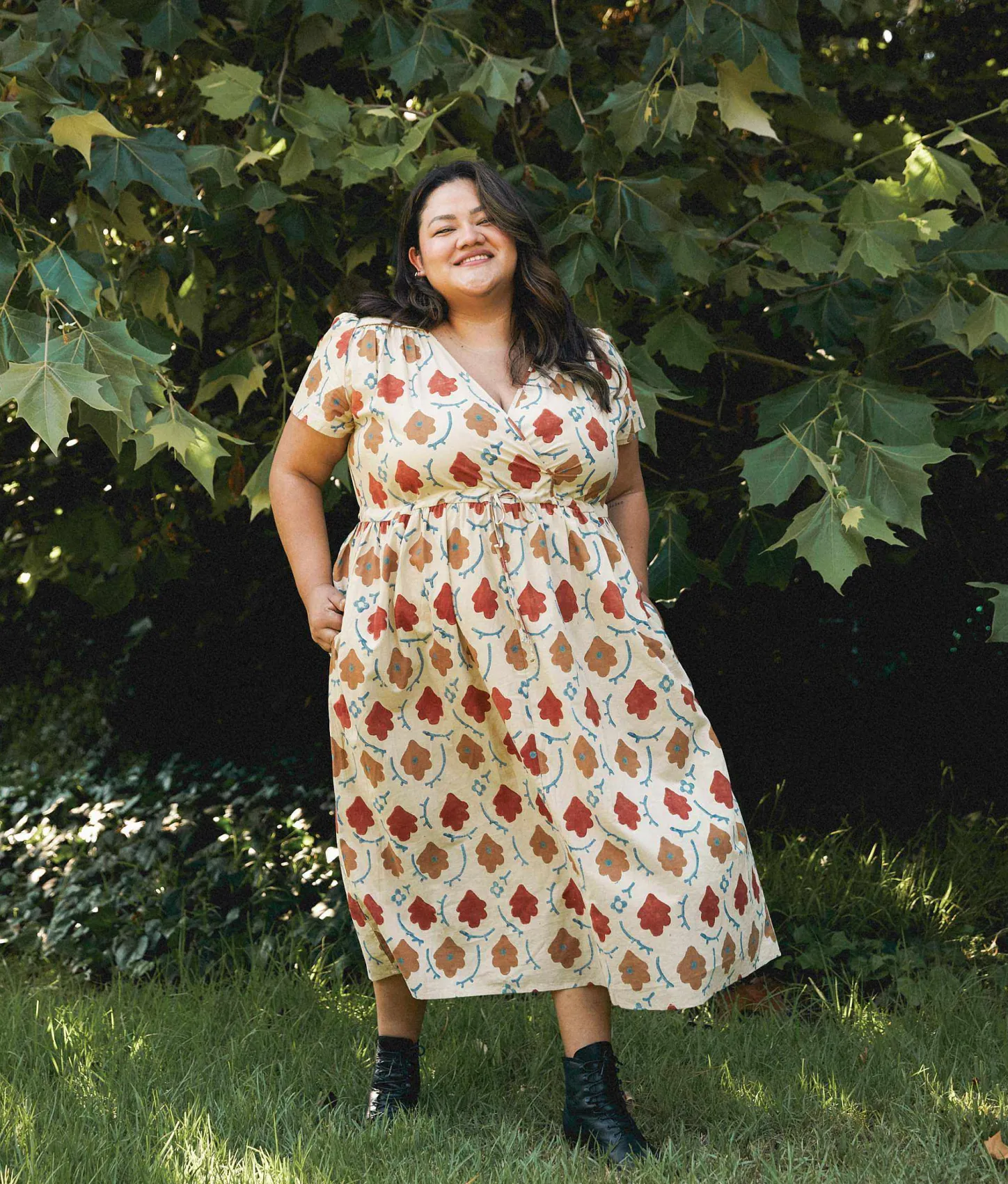 Extended Sizing^Christy Dawn The Dawn Dress Extended Oak Leaf