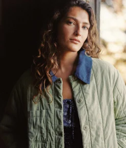 Jackets & Outerwear^Christy Dawn The Duncan Jacket Olive