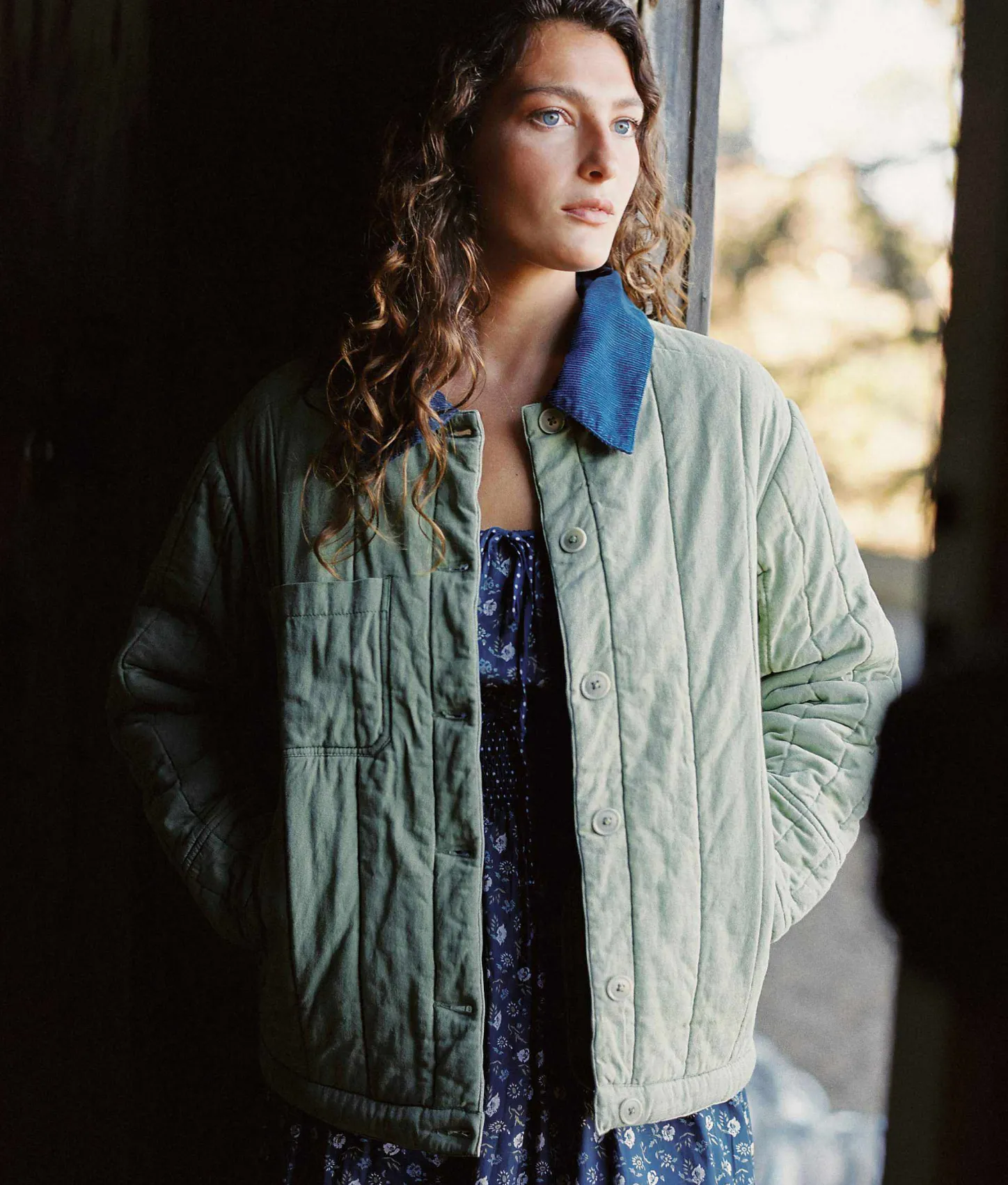 Jackets & Outerwear^Christy Dawn The Duncan Jacket Olive