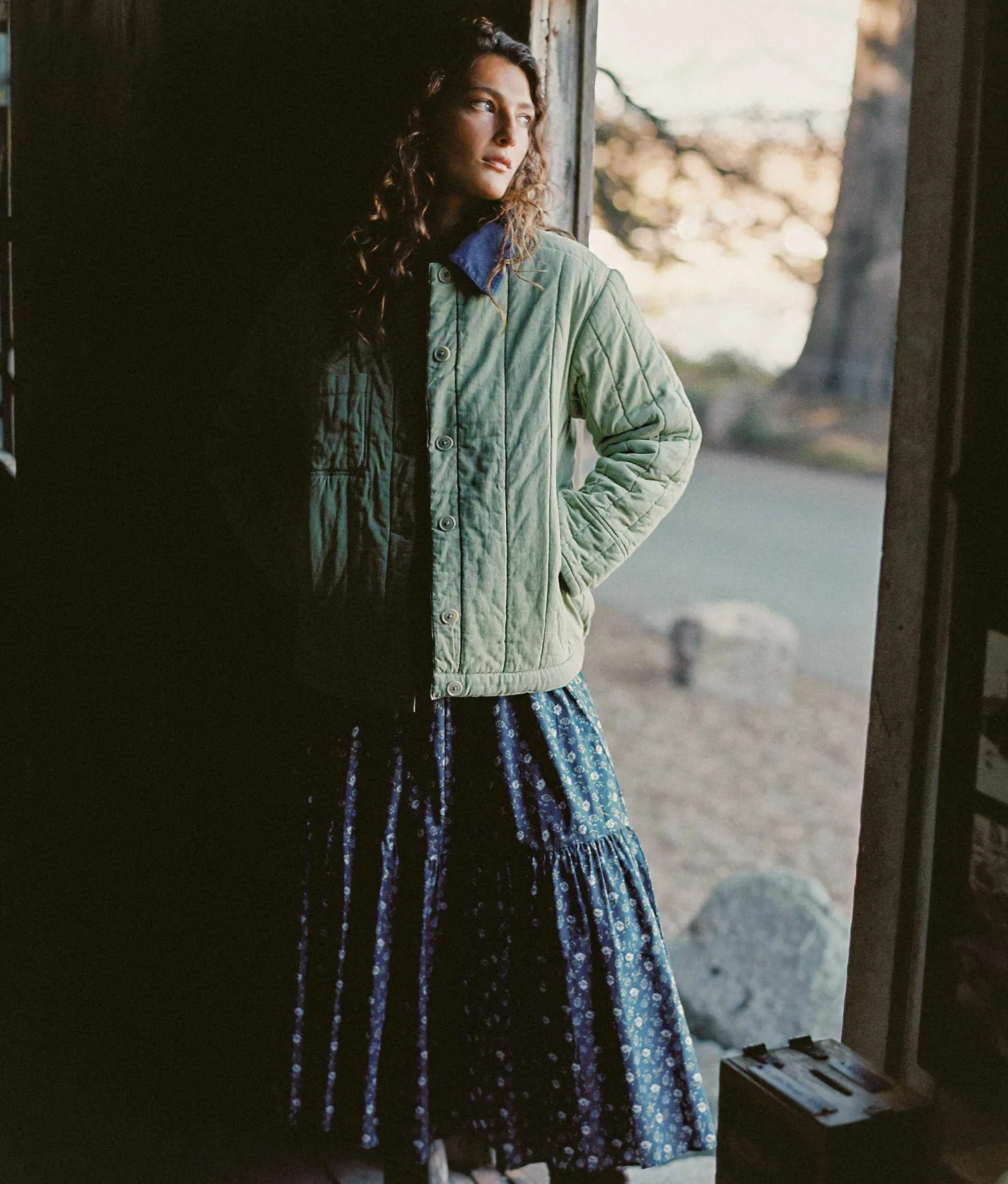 Jackets & Outerwear^Christy Dawn The Duncan Jacket Olive