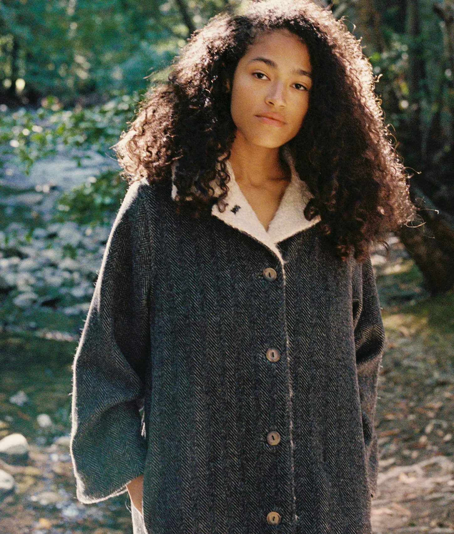 Jackets & Outerwear^Christy Dawn The Eleanor Coat Grey Herringbone